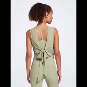 Calia women’s large tie back athletic tank top.